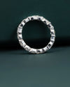 1.21 CTW Pear & Emerald Cut CVD Lab-Grown Diamond Eternity Ring