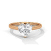 2.00 CT Heart Shape Lab-Grown Diamond Solitaire Ring