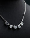 2.63 CTW Multi-Shape Lab-Grown Diamond Necklace in Gold