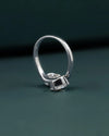 2.08 CTW Oval Cut Lab-Grown Diamond Bypass Solitaire Ring