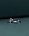 3.08 CTW Princess Cut Halo Lab-Grown Diamond Engagement Ring