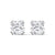 2.50 CT Cushion Cut CVD Lab-Grown Diamond Stud Earrings