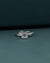 2.40 CT Princess Cut CVD Lab-Grown Diamond Twist Solitaire Ring