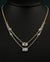2.27 CTW Cushion Cut Lab-Grown Diamond Layered Necklace