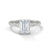 1.75 CT Emerald Cut Lab-Grown Diamond Solitaire Ring