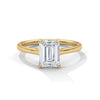 1.75 CT Emerald Cut Lab-Grown Diamond Solitaire Ring