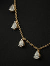 4.03 CTW Pear-Cut CVD Lab-Grown Diamond Station Necklace