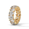 11.25 CT Multi-Shape Lab-Grown Diamond Eternity Band Ring