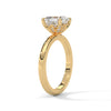 2.10 CT Asscher Cut Lab-Grown Diamond Solitaire Ring