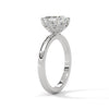2.10 CT Asscher Cut Lab-Grown Diamond Solitaire Ring