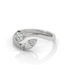 1.10 CT Marquise & Oval Lab-Grown Diamond Open Wrap Ring