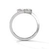 1.10 CT Marquise & Oval Lab-Grown Diamond Open Wrap Ring