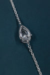 2.01 CT Pear Cut Lab-Grown Diamond Solitaire Pendant Necklace