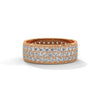 2.02 CT Round Lab-Grown Diamond Pave Eternity Band Ring