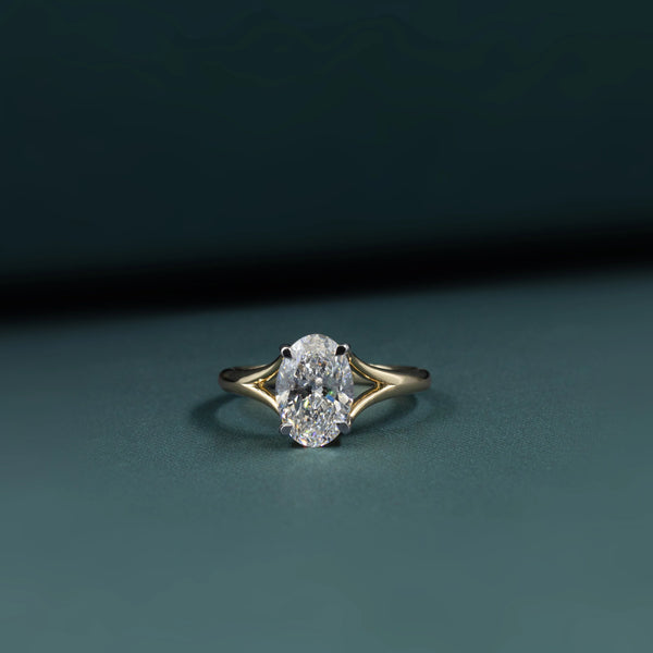 2.62 CTW Round Lab-Grown Diamond Solitaire Ring