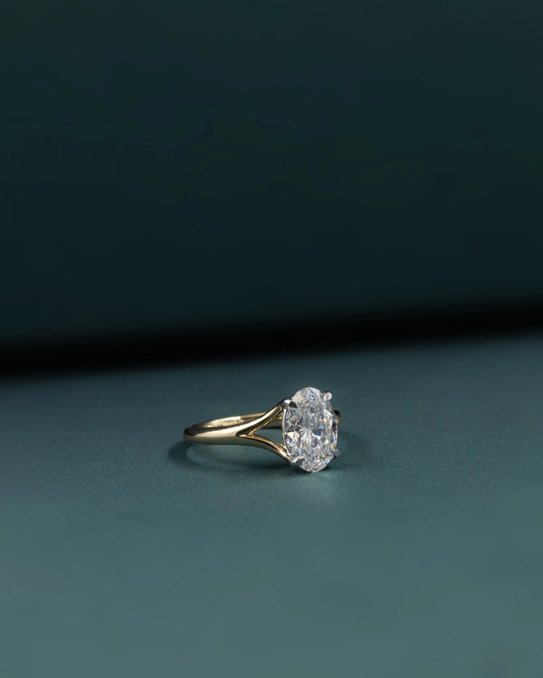 2.62 CTW Round Lab-Grown Diamond Solitaire Ring