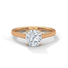 2.00 CT Cushion Cut Lab-Grown Diamond Solitaire Engagement Ring