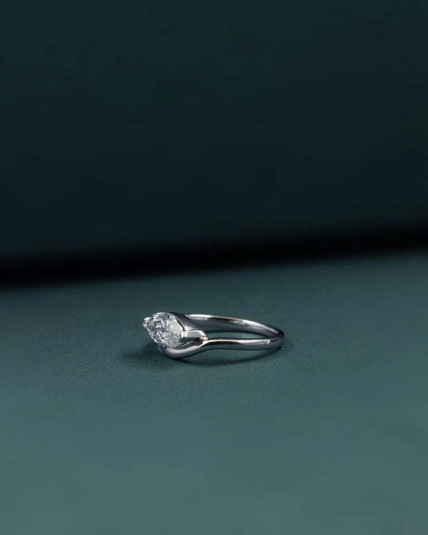 1.58 CTW Round Cut CVD Lab-Grown Diamond Solitaire Ring