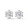 2.66 CT Round Brilliant CVD Lab-Grown Diamond Solitaire Stud Earrings