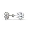 2.66 CT Round Brilliant CVD Lab-Grown Diamond Solitaire Stud Earrings