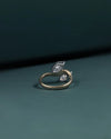 2.04 CTW Marquise Cut Toi et Moi Lab-Grown Diamond Bypass Ring