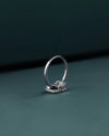 2.80 CTW Pear & Emerald Cut CVD Lab-Grown Diamond Open Duo Ring