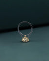 3.21 CT Round Brilliant CVD Lab-Grown Diamond Pave Engagement Ring