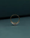 2.43 CT Emerald Cut Three Stone CVD Lab-Grown Diamond Engagement Ring