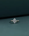 2.15 CT Marquise Solitaire CVD Lab-Grown Diamond Ring