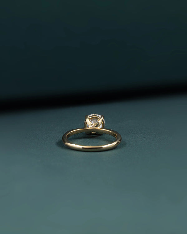 1.57 Carat Pear & Emerald Cut CVD Lab-Grown Diamond Solitaire Ring