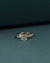 2.42 CTW Asscher Cut CVD Lab-Grown Diamond Twisted Pave Engagement Ring