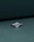 2.17 CT Oval Cut CVD Lab-Grown Diamond Twisted Pavé Solitaire Ring