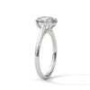 2.00 CT Oval Cut Lab-Grown Diamond Solitaire Engagement Ring
