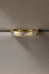 1.14 CTW Round Cut Bezel-Set CVD Lab-Grown Diamond Band Ring