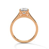 2.00 CT Oval Cut Lab-Grown Diamond Solitaire Engagement Ring