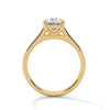 2.00 CT Oval Cut Lab-Grown Diamond Solitaire Engagement Ring