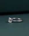 1.21 CT Emerald Cut CVD Lab-Grown Diamond Solitaire Ring