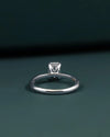 1.21 CT Emerald Cut CVD Lab-Grown Diamond Solitaire Ring