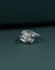 1.16 CTW Emerald Cut Lab-Grown Diamond Bypass Ring