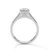 2.00 CT Oval Cut Lab-Grown Diamond Solitaire Engagement Ring