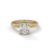 2.10 CT Asscher Cut Lab-Grown Diamond Solitaire Ring