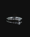 0.42 CT Round Cut Lab-Grown Diamond Three Stone Ring