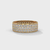 2.02 CT Round Lab-Grown Diamond Pave Eternity Band Ring