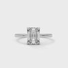 1.75 CT Emerald Cut Lab-Grown Diamond Solitaire Ring