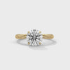 2.00 CT Round Cut Lab-Grown Diamond Solitaire Engagement Ring