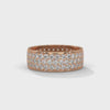 2.02 CT Round Lab-Grown Diamond Pave Eternity Band Ring