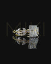 2.50 CTW Radiant Cut Lab-Grown Diamond Nature Inspired Engagement Ring