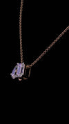 2.61 CT Pear & Emerald Cut Lab-Grown Diamond Dual Pendant in Gold