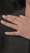 1.22 CT Total Round Lab-Grown Diamond Eternity Band Ring