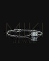 2.03 Carat Emerald Cut Lab-Grown Diamond Solitaire Bracelet